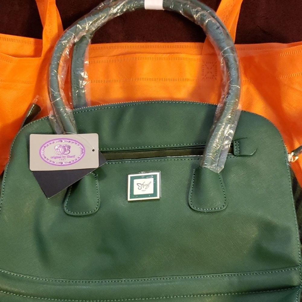 Sharif's Shafiano leather bag